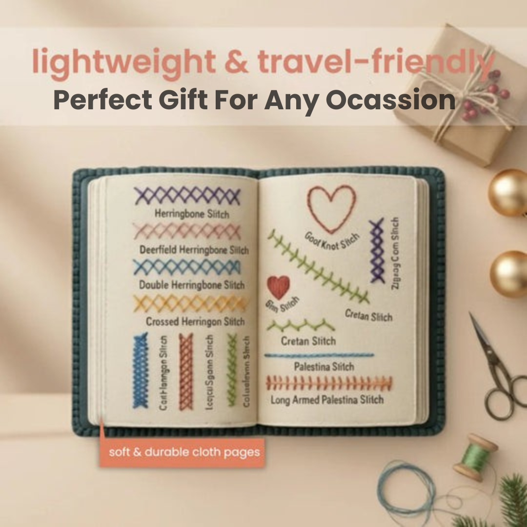 Embroidery Stitch Book Kit