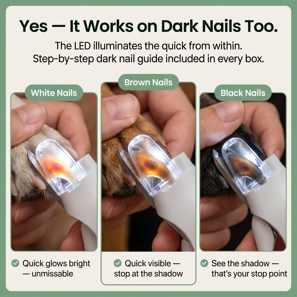 ClearCut™ LED Nail Clipper